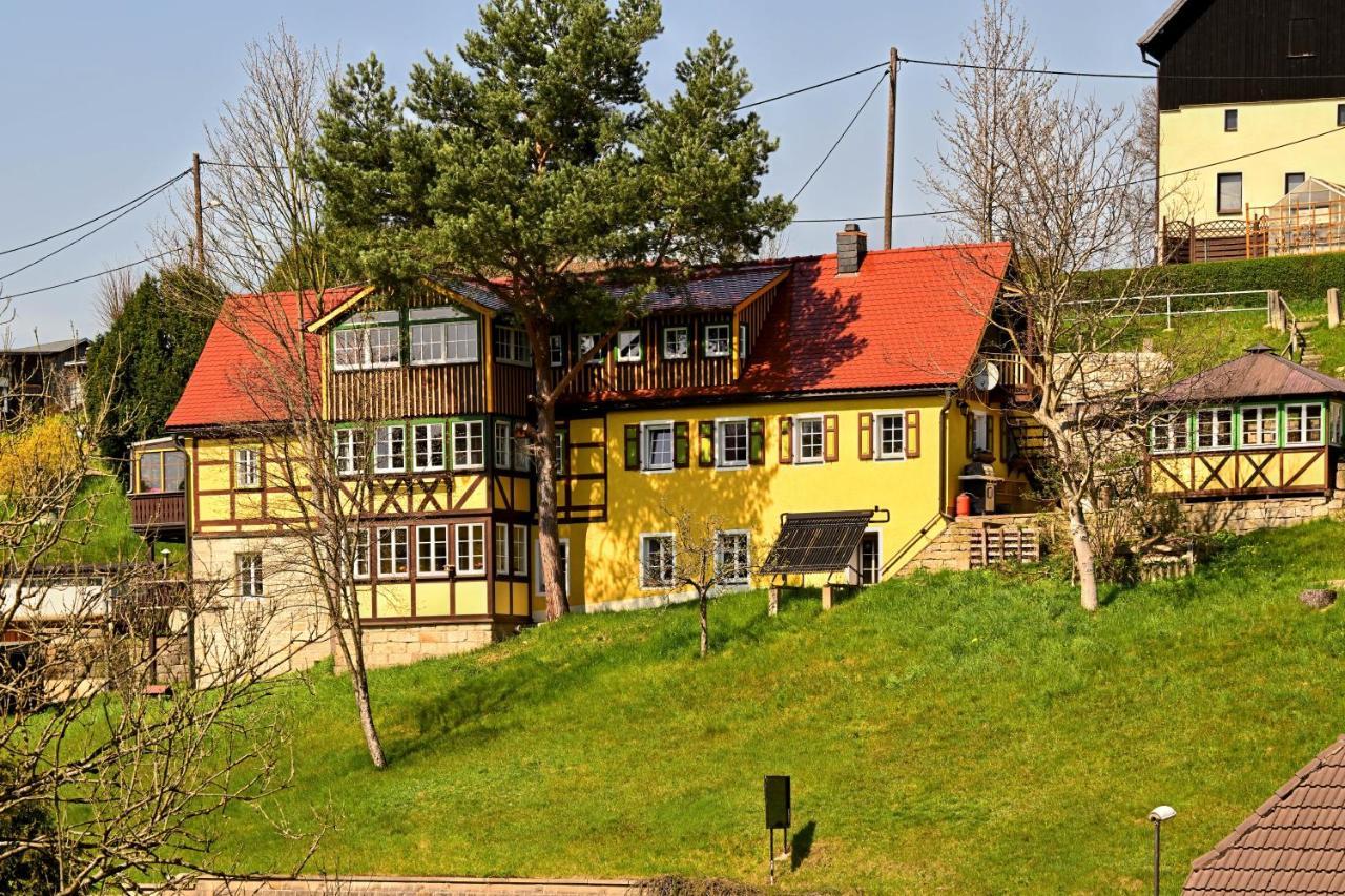 Loft Am Malerweg Apartman Reinhardtsdorf-Schona Kültér fotó